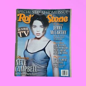 Vintage 1997 Rolling Stone Magazine Neve Campbell Scream Issue